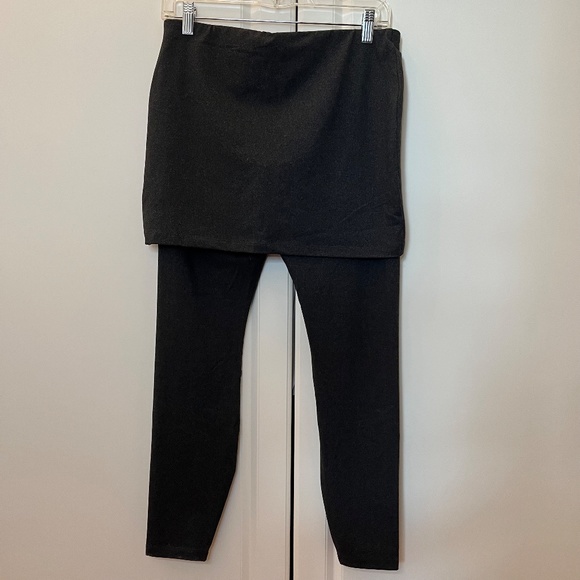 CAbi M'Leggings Skirted Leggings - Charcoal grey Sz S - Picture 4 of 7